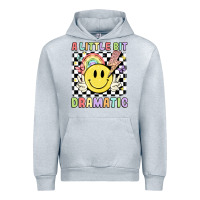 Heather Grey a little bit dramatic Urban Hoodie - JahusDesignShop