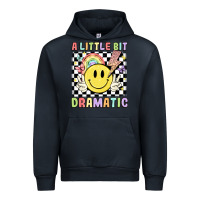Navy a little bit dramatic Urban Hoodie - JahusDesignShop