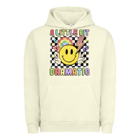 Pigment Pistachio a little bit dramatic Urban Hoodie - JahusDesignShop