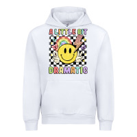White a little bit dramatic Urban Hoodie - JahusDesignShop