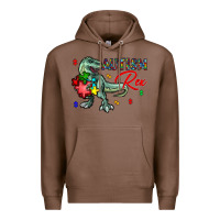 Chestnut autism rex Premium Hoodie - CowhideDigitalArt