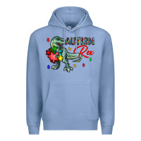 Colony Blue autism rex Premium Hoodie - CowhideDigitalArt