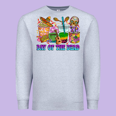 Premium Sweatshirt Day of the dead coffee cups