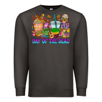 Smoke Day of the dead coffee cups Premium Sweatshirt - RanaPortraitStore