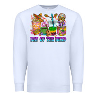 White Day of the dead coffee cups Premium Sweatshirt - RanaPortraitStore