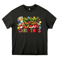 Asphalt The Boy Who Stole Christmas Heavy Core Tee - CowhideDigitalArt
