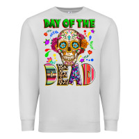 Dove Grey Day of the dead Premium Sweatshirt - RanaPortraitStore