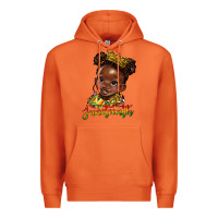 Carrot juneteenth black girl Premium Hoodie - HRA Design Shop
