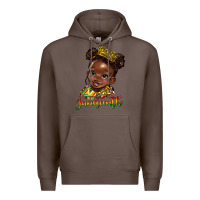 Coffee juneteenth black girl Premium Hoodie - HRA Design Shop