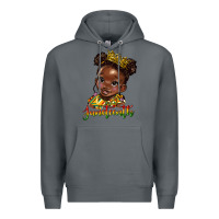 Rock juneteenth black girl Premium Hoodie - HRA Design Shop