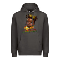 Smoke juneteenth black girl Premium Hoodie - HRA Design Shop