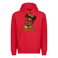 Red juneteenth black girl Premium Hoodie - HRA Design Shop