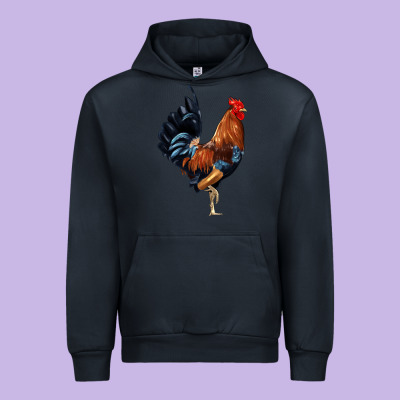 Cockerel Urban Hoodie Designed By Jahusdesignshop