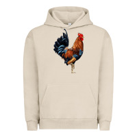 Pigment French Oak cockerel Urban Hoodie - JahusDesignShop