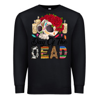 Black Day of the dead skeleton Premium Sweatshirt - RanaPortraitStore