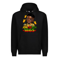 Black juneteenth 1865 black boy Premium Hoodie - HRA Design Shop