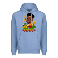 Colony Blue juneteenth 1865 black boy Premium Hoodie - HRA Design Shop