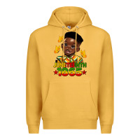 Mustard juneteenth 1865 black boy Premium Hoodie - HRA Design Shop
