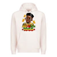 Pale Pink juneteenth 1865 black boy Premium Hoodie - HRA Design Shop