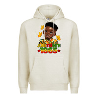 Oatmeal Heather juneteenth 1865 black boy Premium Hoodie - HRA Design Shop
