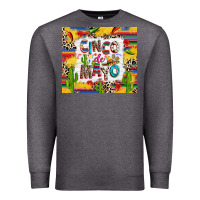 Charcoal Heather Cinco de mayo Premium Sweatshirt - RanaPortraitStore