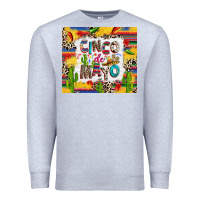 Heather Grey Cinco de mayo Premium Sweatshirt - RanaPortraitStore