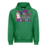Emerald cute smart and a little bit dramatic Urban Hoodie - JahusDesignShop