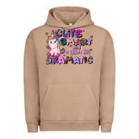 Pigment Burro cute smart and a little bit dramatic Urban Hoodie - JahusDesignShop