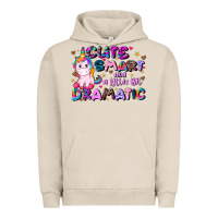 Pigment French Oak cute smart and a little bit dramatic Urban Hoodie - JahusDesignShop