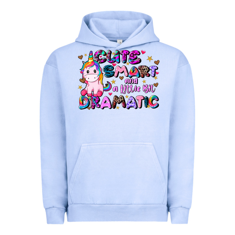 Cute Smart And A Little Bit Dramatic Urban Hoodie by JahusDesignShop | Teevron