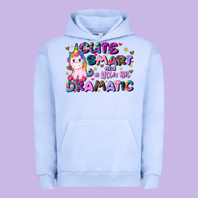 Cute Smart And A Little Bit Dramatic Urban Hoodie Designed By Jahusdesignshop