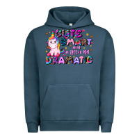 Pigment Midnight Navy cute smart and a little bit dramatic Urban Hoodie - JahusDesignShop
