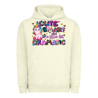 Pigment Pistachio cute smart and a little bit dramatic Urban Hoodie - JahusDesignShop
