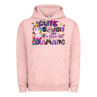 Pigment Salmon cute smart and a little bit dramatic Urban Hoodie - JahusDesignShop
