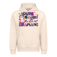 Sandshell cute smart and a little bit dramatic Urban Hoodie - JahusDesignShop