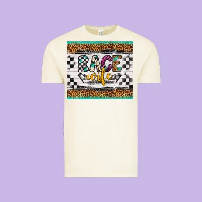 Race Wife Vintage Tee Designed By Artiststas