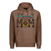 Chestnut blessed mom Premium Hoodie - CowhideDigitalArt