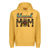 Mustard blessed mom Premium Hoodie - CowhideDigitalArt