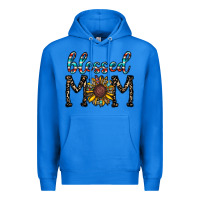 True Royal blessed mom Premium Hoodie - CowhideDigitalArt