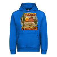 Cobalt faith is trusting the unseen Urban Hoodie - JahusDesignShop