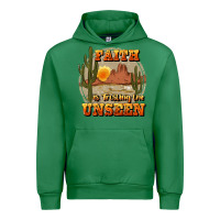 Emerald faith is trusting the unseen Urban Hoodie - JahusDesignShop