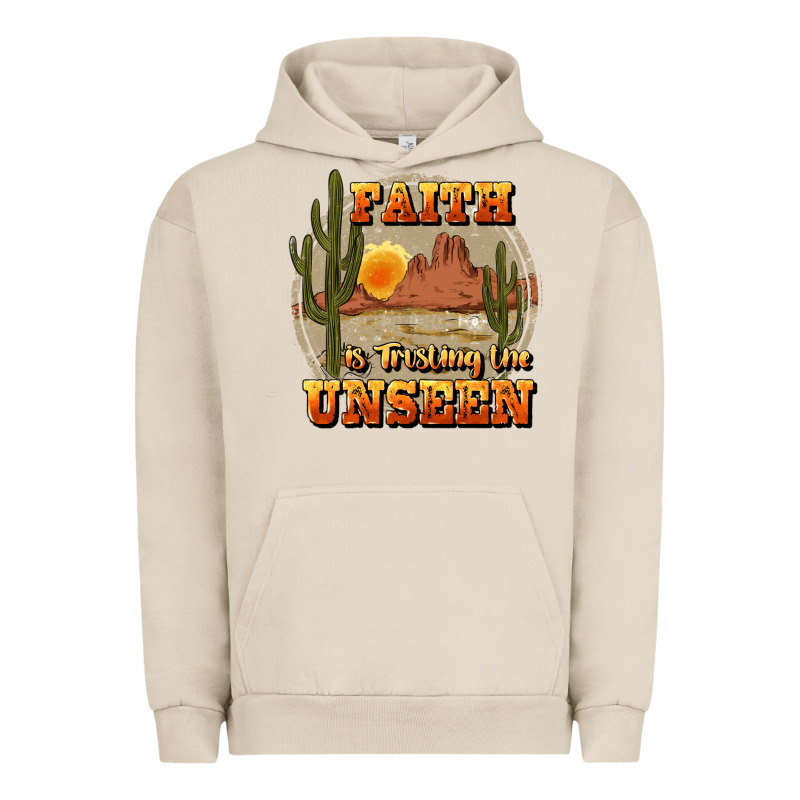 Faith Is Trusting The Unseen Urban Hoodie by JahusDesignShop | Teevron