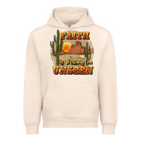 Sandshell faith is trusting the unseen Urban Hoodie - JahusDesignShop