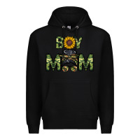 Black boy mom Premium Hoodie - CowhideDigitalArt