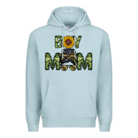 Blue Mist boy mom Premium Hoodie - CowhideDigitalArt
