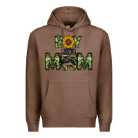 Chestnut boy mom Premium Hoodie - CowhideDigitalArt