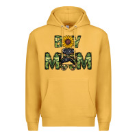 Mustard boy mom Premium Hoodie - CowhideDigitalArt