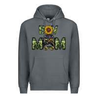Rock boy mom Premium Hoodie - CowhideDigitalArt