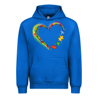 Cobalt autism heart Urban Hoodie - JahusDesignShop