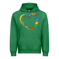 Emerald autism heart Urban Hoodie - JahusDesignShop